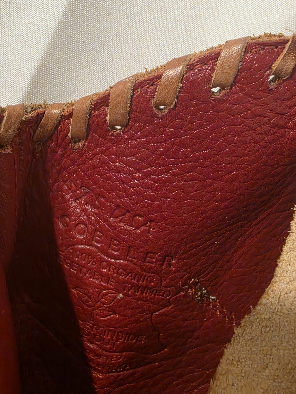 Bed Stu Two-Tone Tan and Cream Western Ankle Booties - Picture 5 of 6